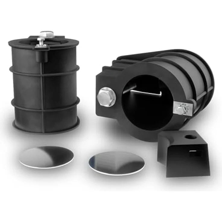 Astralpool Leitereinbauhülse Kunststoff für Holm Ø 43mm, 2er Pack zum Einbetonieren – Bild 2