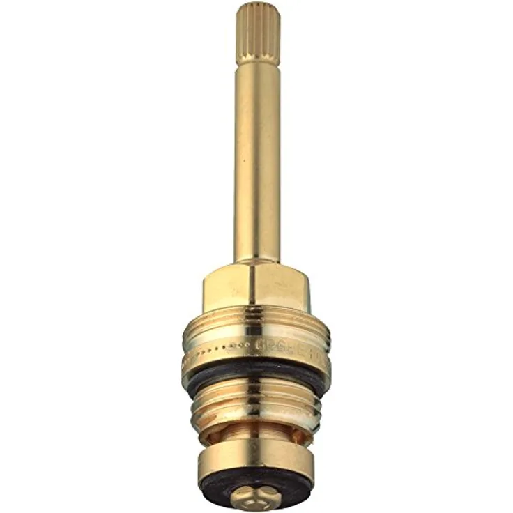 Grohe Spültischarmatur 1/2 Zoll Oberteil 07147000, Innen-Oberteil für Unterputz-Ventil mit langer Spindel aus Messing blank