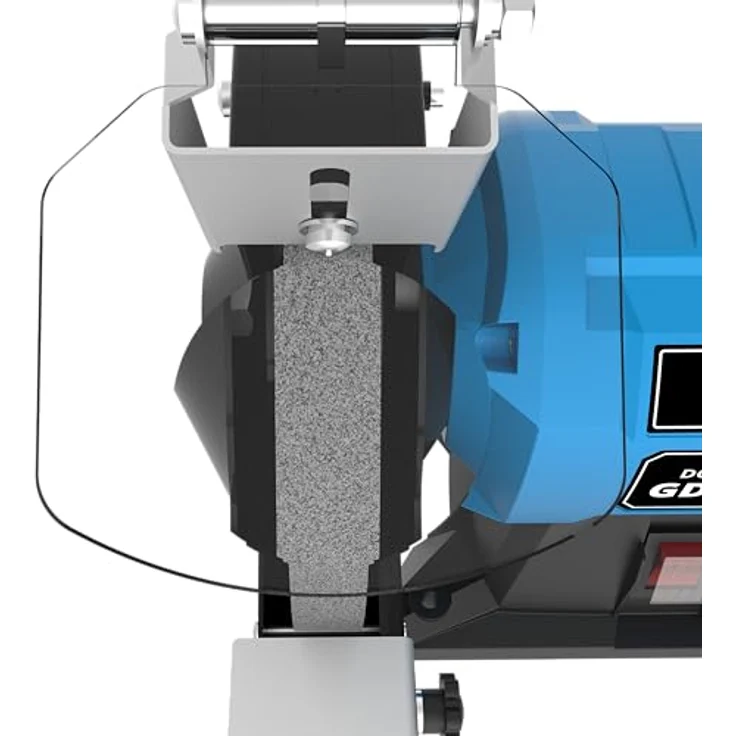 Güde 55237 Doppelschleifer GDS 200-35 (Kondensatormotor, Stabiler Maschinenfuß, 350 W, Verstellbare Arbeitsauflagen) – Bild 5