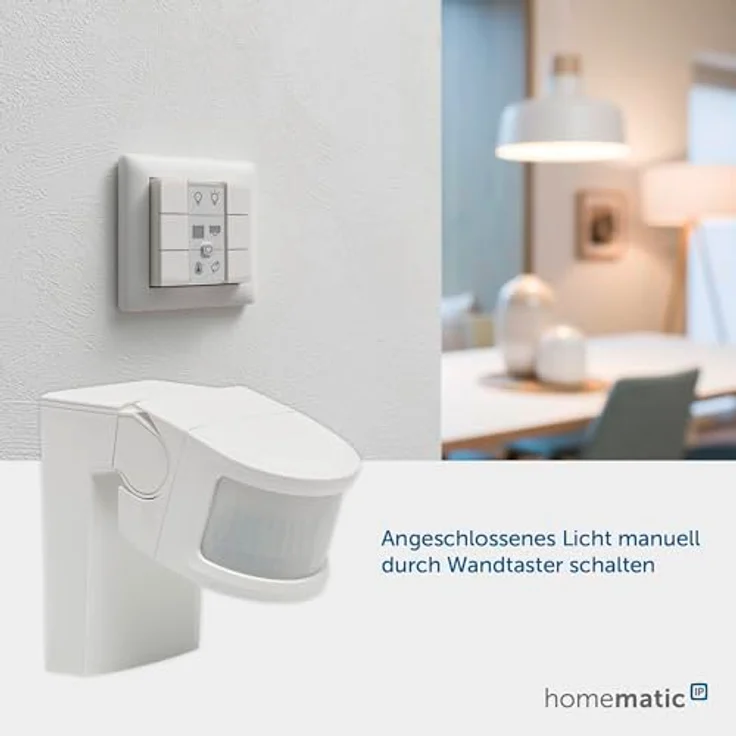 Homematic IP Smart Home Bewegungsmelder mit Schaltaktor – außen, 156737A0 – Bild 5