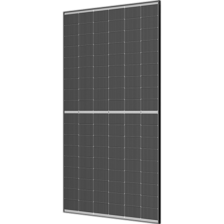 Trinasolar TSM-500NEG18R.28 Vertex S+ 500W Solarmodul für Photovoltaik-Anlagen EVO2, Rahmen schwarz, Front weiß