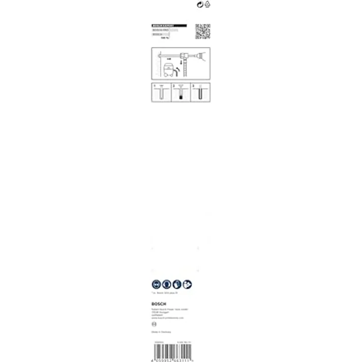 Bosch 1x EXPERT SDS Clean plus-8X Hammerbohrer-Set für chemische Verankerungen (Ø 18,0 mm, Professional Zubehör Bohrhammer) – Bild 4