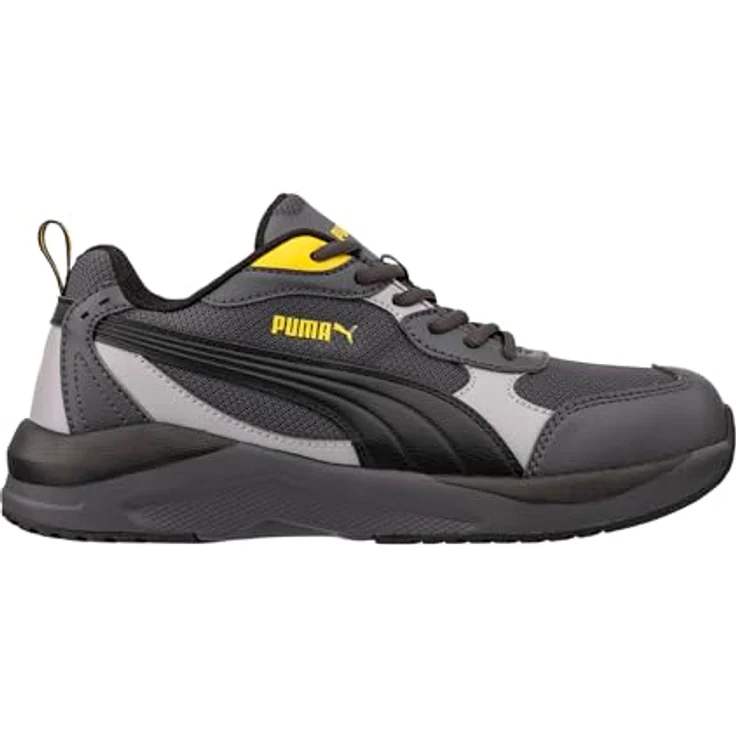 PUMA Sicherheitsschuhe SHIFT Low, veganer Arbeitsschuh mit Stahlkappenschutz und flexibilem FAP® Durchtrittschutz, grau, Gr. 39 – Bild 3
