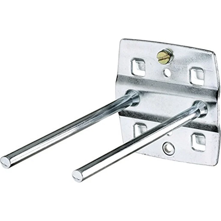 GEDORE Werkzeughaken doppelt, gerader Dorn 100x6 mm, verzinkt, passend für Lochbleche 10 x 38 mm, 1 Stück