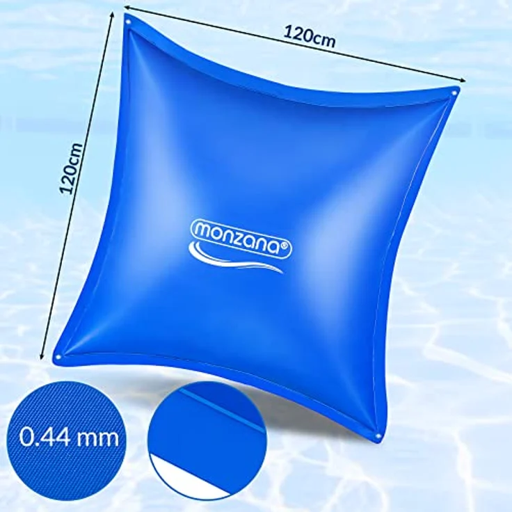 Monzana Poolkissen bis -20°C Winter XL Luftkissen XXL inkl. Seil PVC Doppelnaht Sicherheitsventil Ösen Pool Abdeckung Überwinterung - Preisvergleich – Bild 6