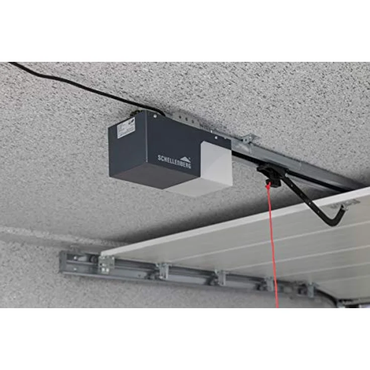 Schellenberg 60920 Garagentorantrieb Drive Action mit 2X 433 MHz Handsender, max. Torfläche 8 m², automatische Endlageneinstellung – Bild 3