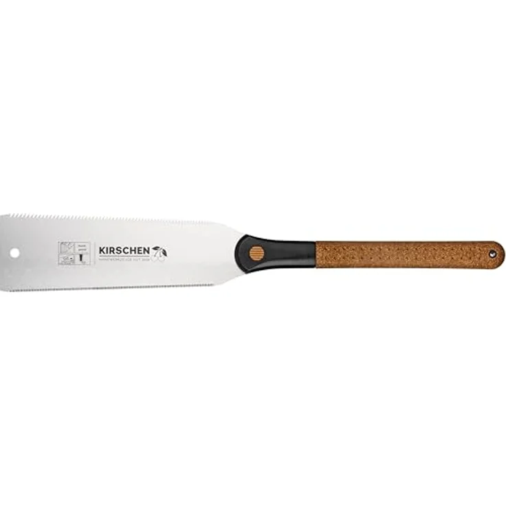 KIRSCHEN Feinschnittsäge 240 mm, zweiseitig-verzahnte Handsäge für präzise Längs- und Querschnitte – Bild 1