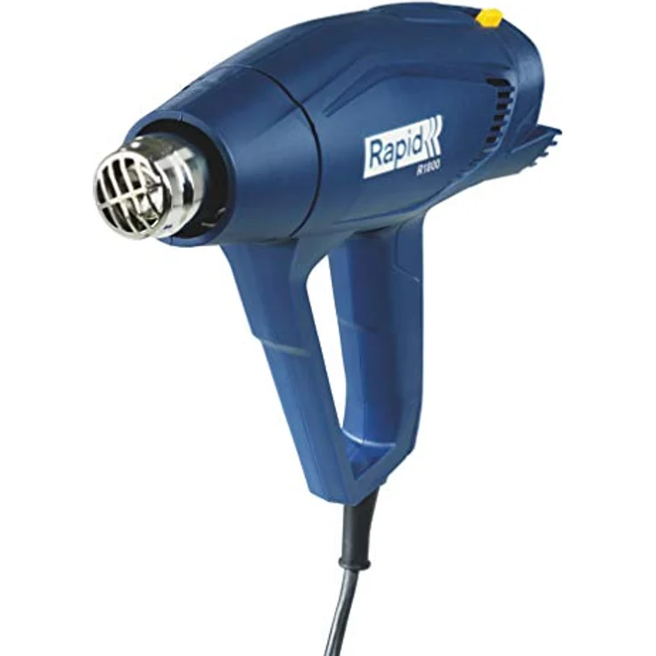 Rapid Heißluftfön R1800 im Koffer inkl. Zubehör, 1800 W Heißluftpistole, 300-550°C, 250-450 l-Min. – Bild 3