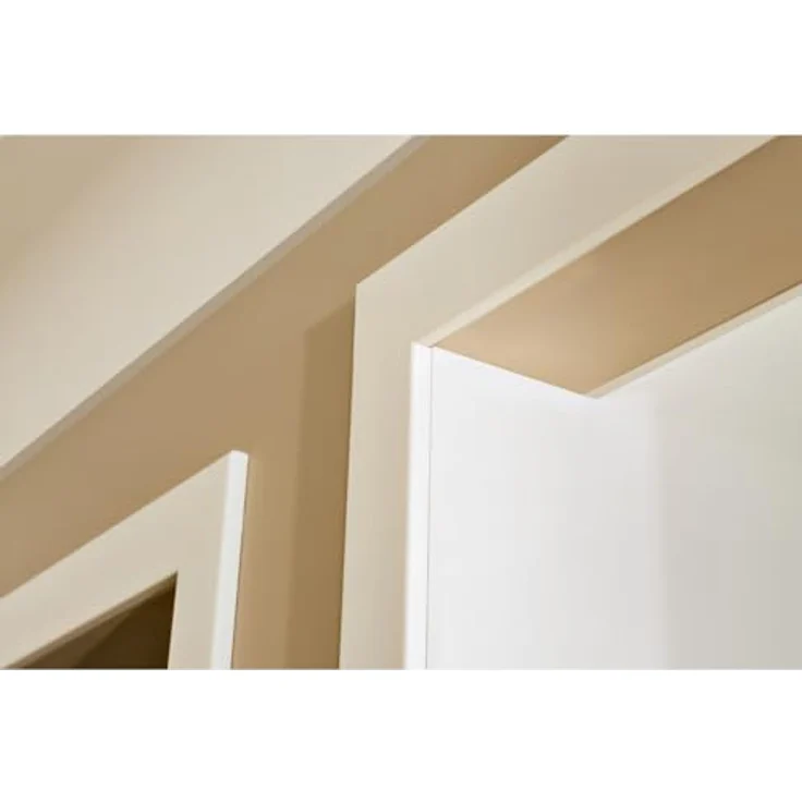 NOËL & MARQUET by nmc Zierleiste NMC WD4 WALLSTYL, klassische Wand- und Friesleiste, 2 m, Extrudiertes Polystyrol, weiß, vorgrundiert – Bild 3