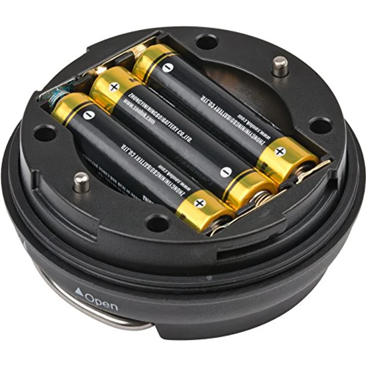 Brennenstuhl LED Outdoor Leuchte OLI 0200 (Campingleuchte für außen IP44, 180lm, Campinglampe mit bis zu 45h Leuchtdauer, batteriebetrieben, 3 Helligkeitsstufen, SOS-Leuchtfunktion, Camping Zubehör) – Bild 4