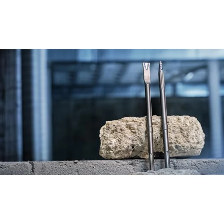 Bosch Accessories EXPERT SDS plus-8C Flachmeißel, hochverschleißfest mit selbstschärfendem Blatt für Beton- und Mauerwerksabbruch – Bild 6