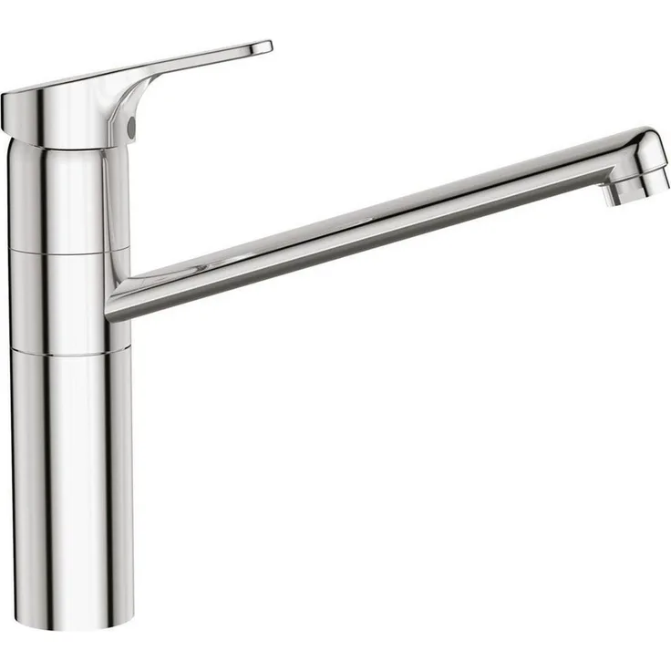 Ideal Standard Cerafit 3, Einhebelmischer Niederdruckarmatur mit schwenkbarem Rohrauslauf, chrom
