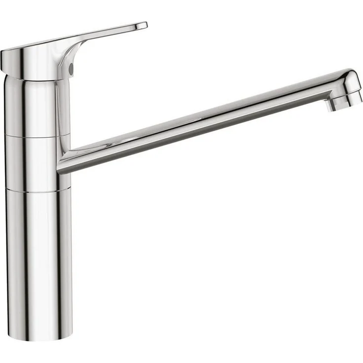 Ideal Standard Cerafit 3, Einhebelmischer Niederdruckarmatur mit schwenkbarem Rohrauslauf, chrom