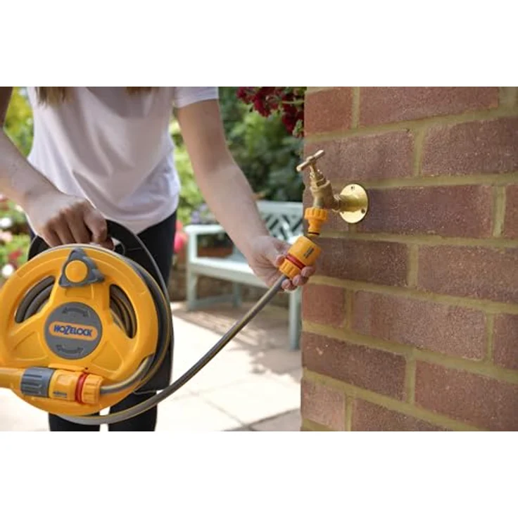 Hozelock Click & Go Mikro Schlauchtrommel mit 10m Schlauch (2427) – Bild 5