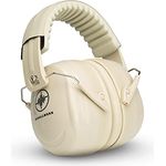 Schallwerk ® Work+ | Größenverstellbarer Gehörschutz (Beige) - Hochwertiger Lärmschutz für Arbeit und Alltag