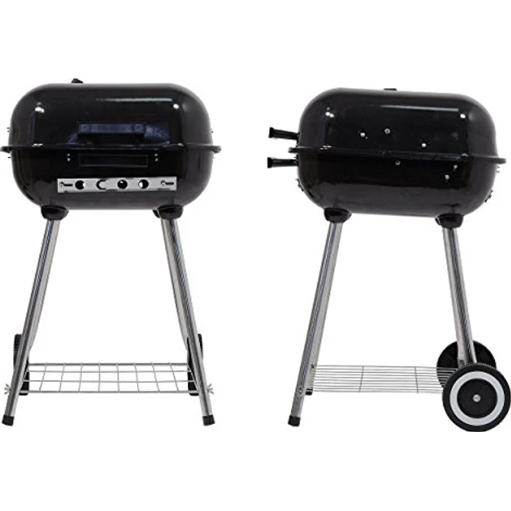 Cattara, Holzkohlegrill, Holzkohlegrill rechteckig TRAPANI 46cm – Bild 4