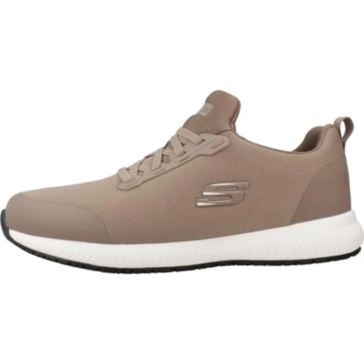 Skechers 200051EC-TPE Skechers Squad SR Arbeitsschuh, bequem und rutschhemmend, taupe – Bild 2