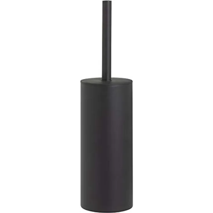 Tiger Noon Toilettenbürste freistehend, WC-Bürste aus Edelstahl, Farbe: Schwarz, hygienisch dank herausnehmbaren Einsatz und Deckel, B x H x T: 8,9 x 38,3 x 8,9 cm - Preisvergleich