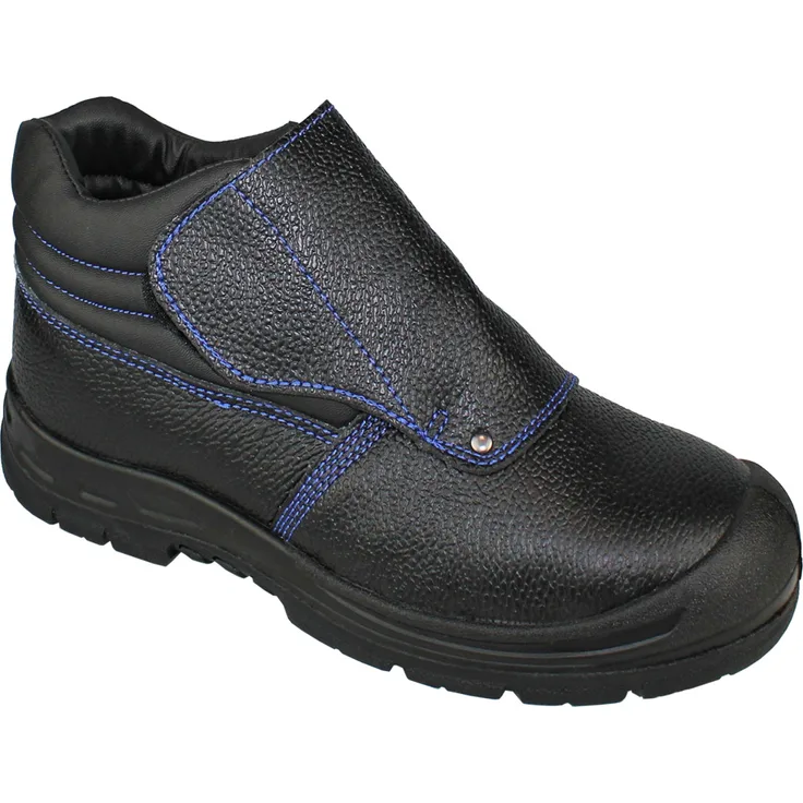 REMISBERG Schweißerstiefel Toledo S3-EN20349-2 HRO schwarz, Gr. 45 (Schweißerschuh)