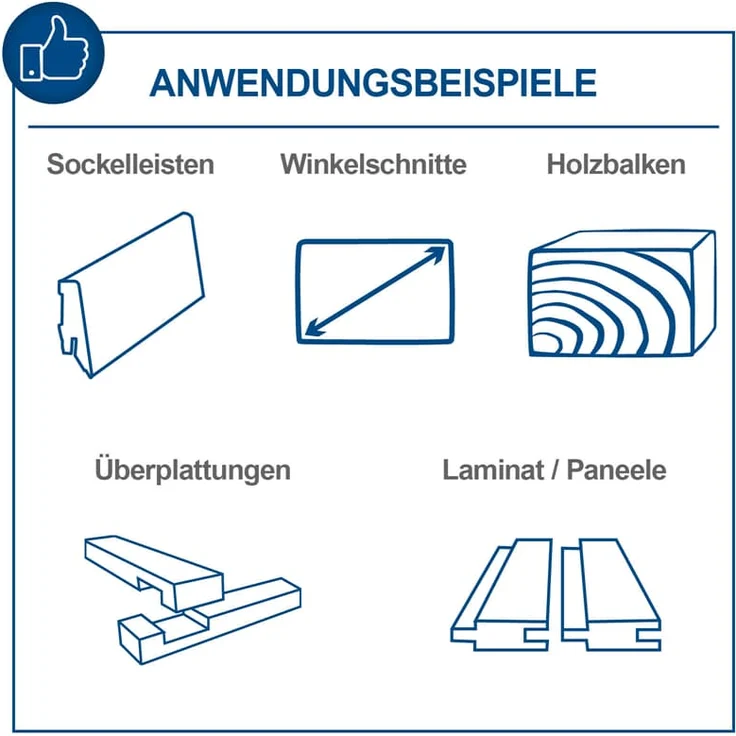 Scheppach Kapp-Zugsäge Gehrungssäge HM305SL mit Laser | XXL-Schnitthöhe max 180mm | Schnittlänge 340mm | Beidseitig 48°neigbarer Sägekopf | 230V 2000W | Ø305mm Sägeblatt | Posaunenauszug & Softstart – Bild 2