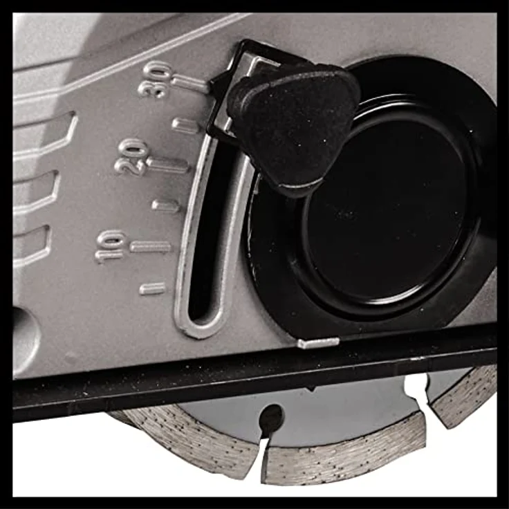 Einhell Mauernutfräse TE-MA 1500 W 4350735 mit 2 Diamant-Trennscheiben 30 mm Kabel 4 m 8500 U/min. – Bild 6