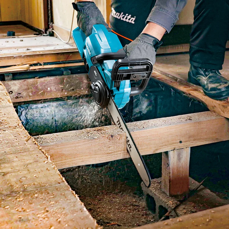 Makita DUC307ZX2 Akku-Kettensäge, ohne Akku und Ladegerät, 30 cm Schwertlänge – Bild 2