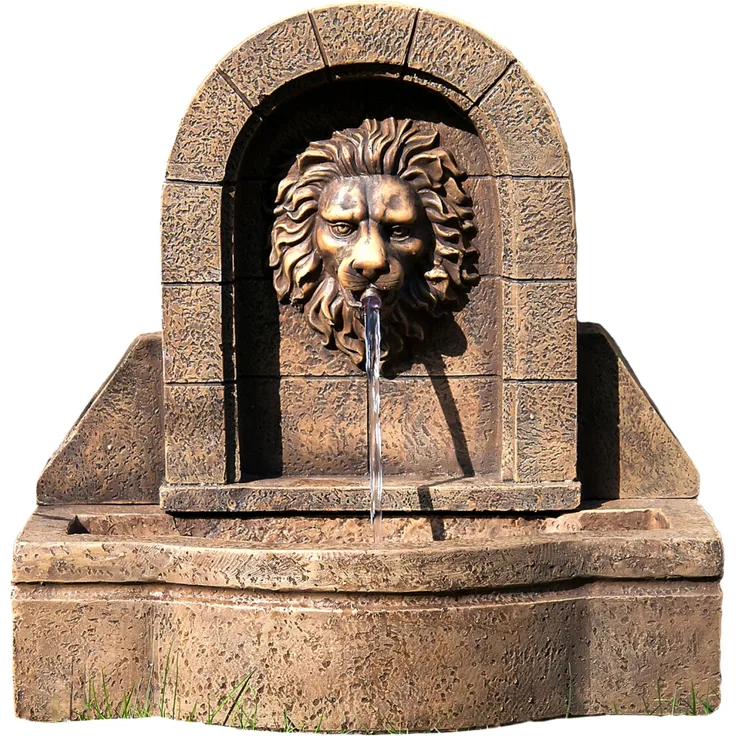 STILISTA Gartenbrunnen, Löwenkopf, 50 x 54 x 29 cm