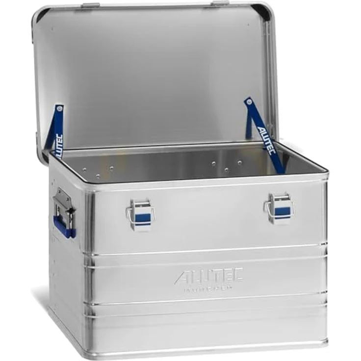ALUTEC MÜNCHEN Aluminiumbox INDUSTRY 73, Werkzeugbox 73 l, staub-/spritzwassergeschützt, Innenmaße 550x350x381 mm, Gewicht 4,9 kg – Bild 2