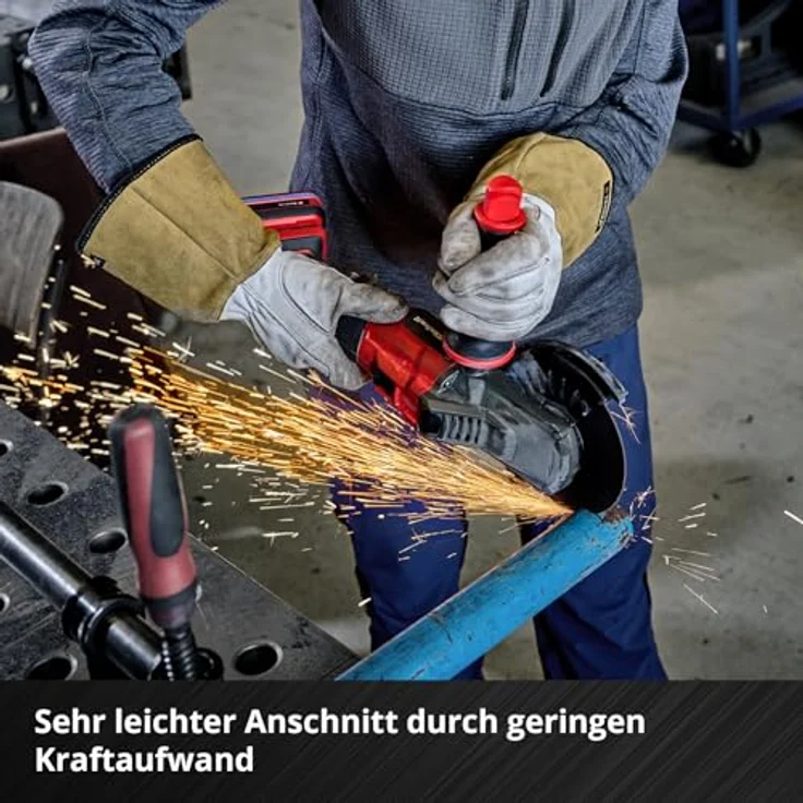 Einhell Trennscheiben Metall, 10-tlg., Ø 230 mm, MPA-zertifiziert, für Edelstahl und Stahl, leichter Schnitt – Bild 3