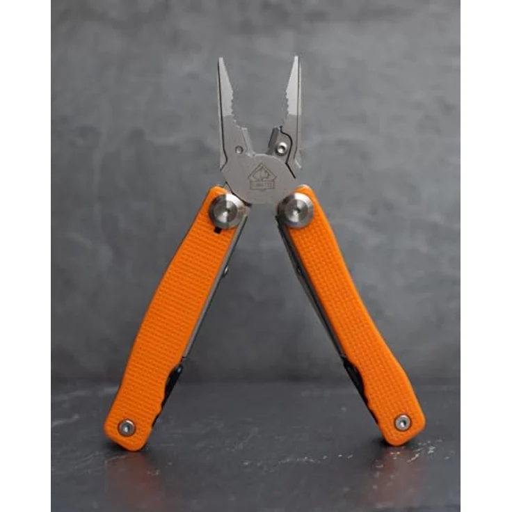 Puma TEC 000121 Multitool mit 9 Funktionen, Edelstahl-Werkzeugen, Verriegelung, rutschfestem Griff & Nylonscheide – Bild 2