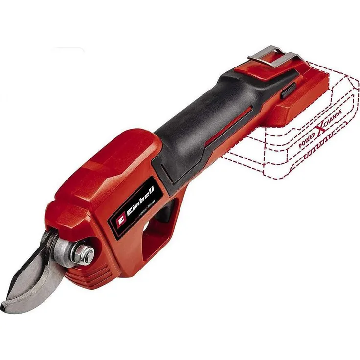 Einhell Akku-Astschere GE-LS 18 Li-Solo, 18 V, Bypass-Klingen bis 28 mm Aststärke, ergonomischer Softgrip