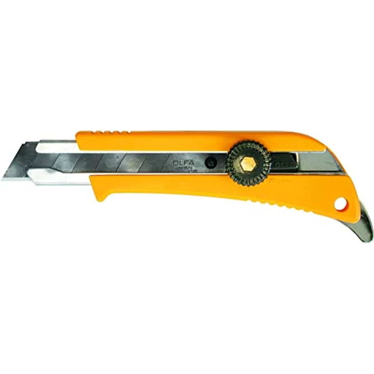 Olfa Cuttermesser Breite 18mm mit Feststellrad mit Farbdoenöffner - 489613 – Bild 2
