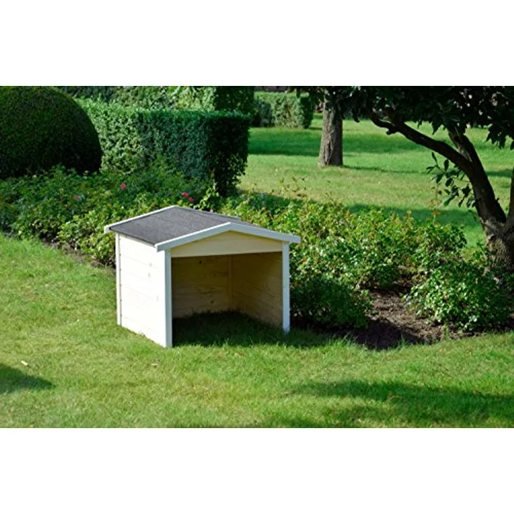 dobar Mähroboter-Garage, Holz, natur, Automower-Unterstand mit Bitumendach – Bild 6