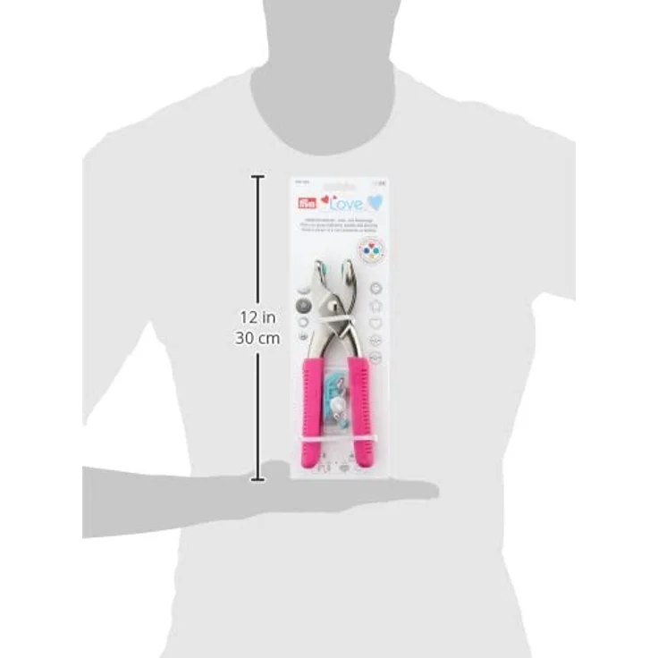 Prym 39090x Vario - Zange, Loch- und Ösenzange : 390902 LOVE Pink – Bild 4
