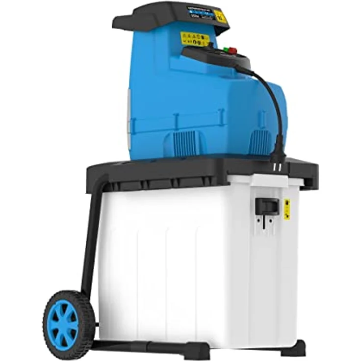 Güde Gartenhäcksler Gh 2802 Silent 2800 W Motor Äste bis 44 mm Durchmesser ElektroHäcksler Antrieb Netz Leistung in Watt 2800 – Bild 5
