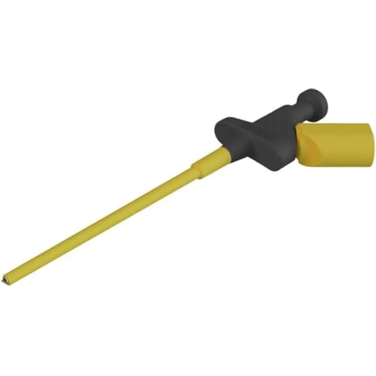 SKS Hirschmann KLEPS 250 Sicherheits-Abgreifklemme Steckanschluss 4mm CAT II 300V Schwarz