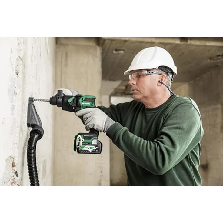 HiKOKI Akku Bohrhammer DH18DPB, 18V mit Brushless Motor, RFC-Funktion, Auto-Stopp, 2 Betriebsarten, ohne Akku und Ladegerät – Bild 2