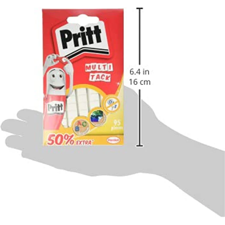 Pritt 1444967 multi tack Blister Universal Klebepads, Havanna – Bild 9