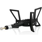 BBQ-Toro Gusseisen Gaskocher | 1-Ring-Gasbrenner 57 x 32,5 x 20,5 cm | 8 kW | Hockerkocher für Camping, Einsatz Freien, im Garten und auf der Terrasse | Gasbrenner Outdoor für Gasflasche, Gussbrenner