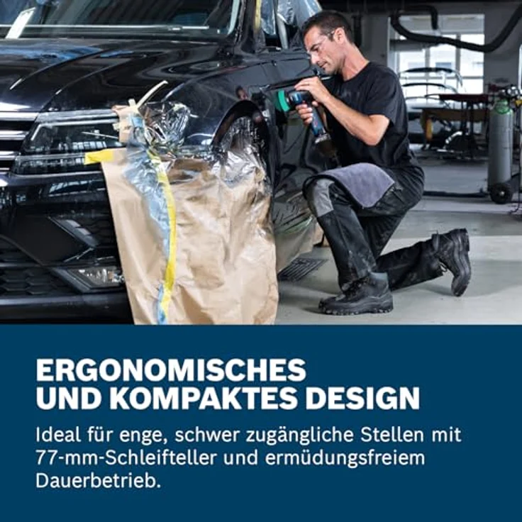 Bosch Professional GPO 12V-77, Akku-Poliermaschine mit bürstenlosem Motor, 5-stufiger Geschwindigkeitsauswahl und 77mm Polierteller – Bild 6