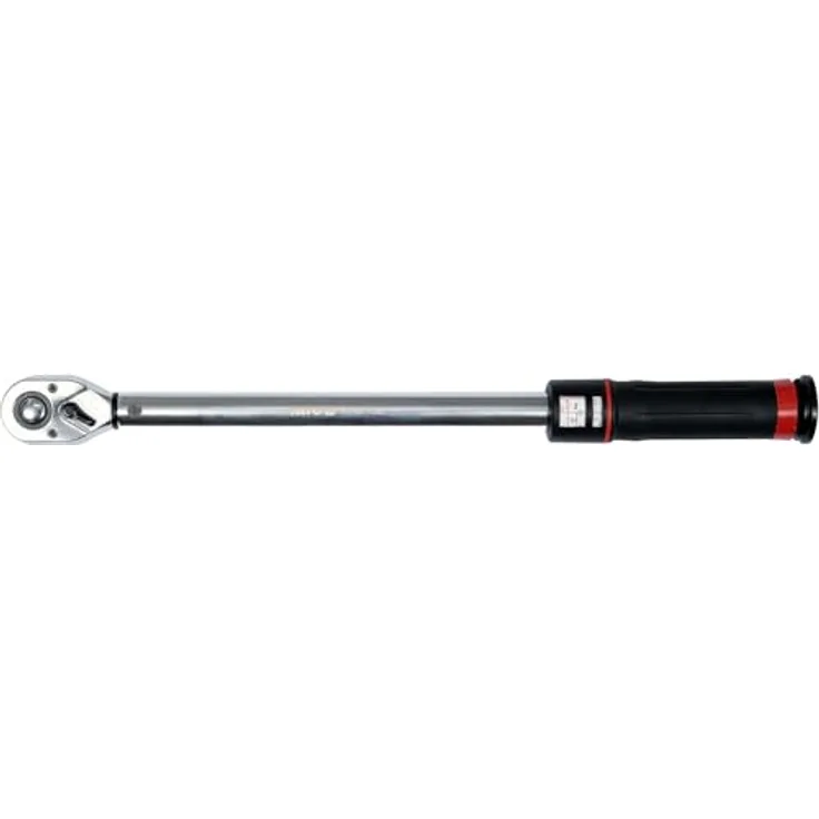 Yato YT-07736, Drehmomentschlüssel mit einstellbarem Drehmomentbereich von 10 bis 110 Nm, 3/8 Zoll Antriebsgröße, ergonomisches Design, robust und langlebig