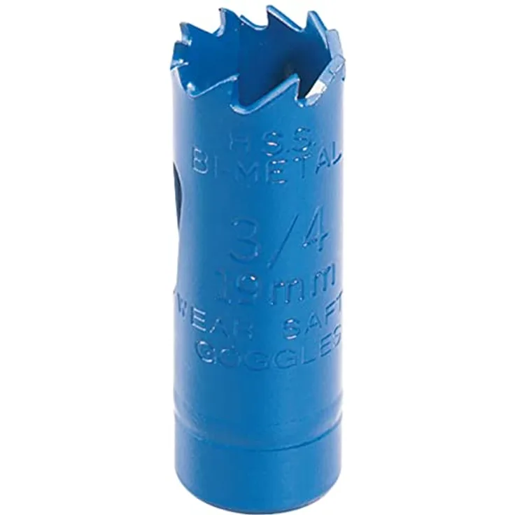 Draper 41069 Expert HSS Bi-Metall Lochsägeblatt, 19 mm, Blau