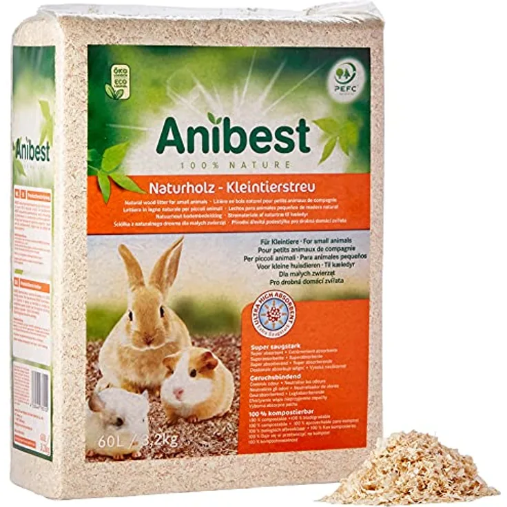 Anibest Kleintierspan 3.2 kg (60 l)