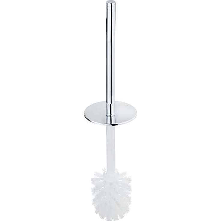 KEUCO Toilettenbürsten-Garnitur aus Kristall-Glas matt und Metall chrom, Wandmontage, WC-Bürste mit Halterung für Bad und Gäste-WC, Edition 400 – Bild 3