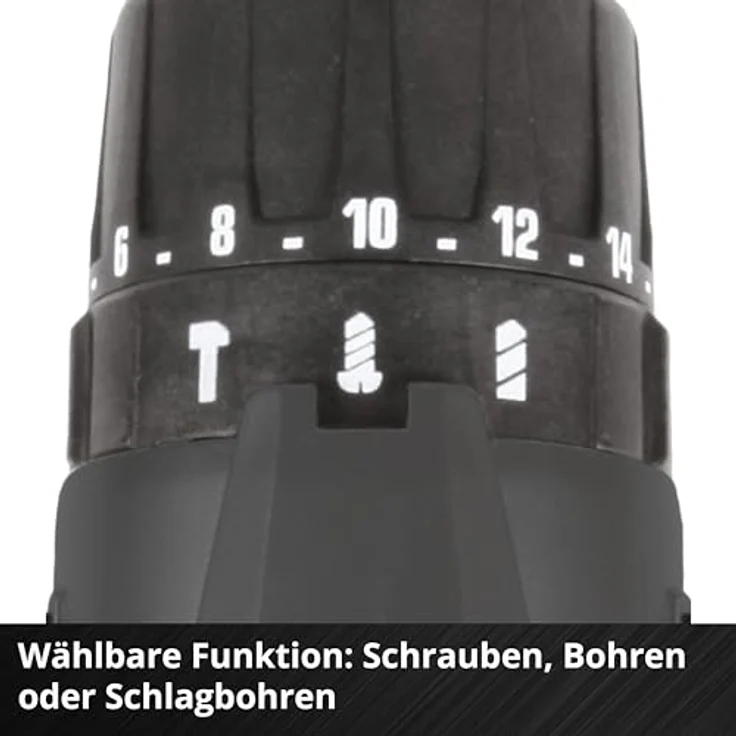 Einhell Akku-Schlagbohrschrauber TE-CD 18-2 Li-i (2x2,0 Ah) – Bild 6