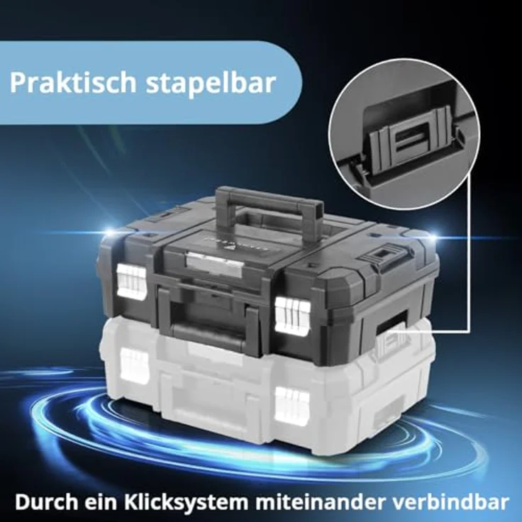 STAHLWERK Akku-Drehschlagschrauber ADS-880 ST, 20 Volt-System mit 880 Nm, Brushless-Technologie, inkl. 4 Schonnüsse 17-22 mm, Akku und Ladegerät – Bild 4