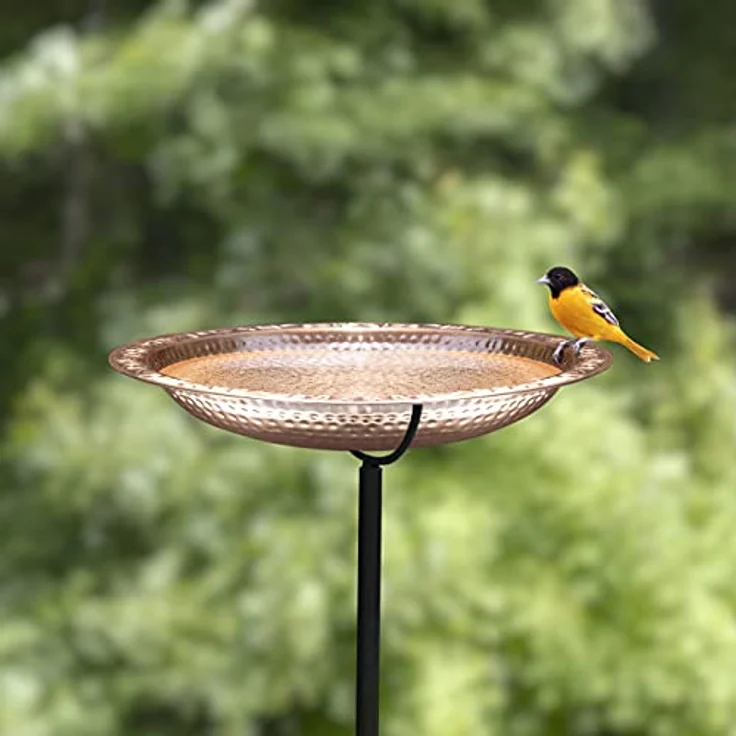Good Directions Vogeltränke aus reinem Kupfer, 45,7 cm – Bild 3