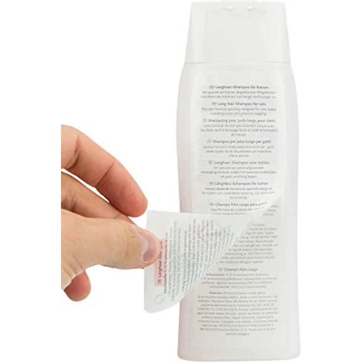 TRIXIE Langhaar-Shampoo für Katzen, 250 ml, sanfte Reinigung und Pflege, beugt Verfilzungen vor – Bild 5