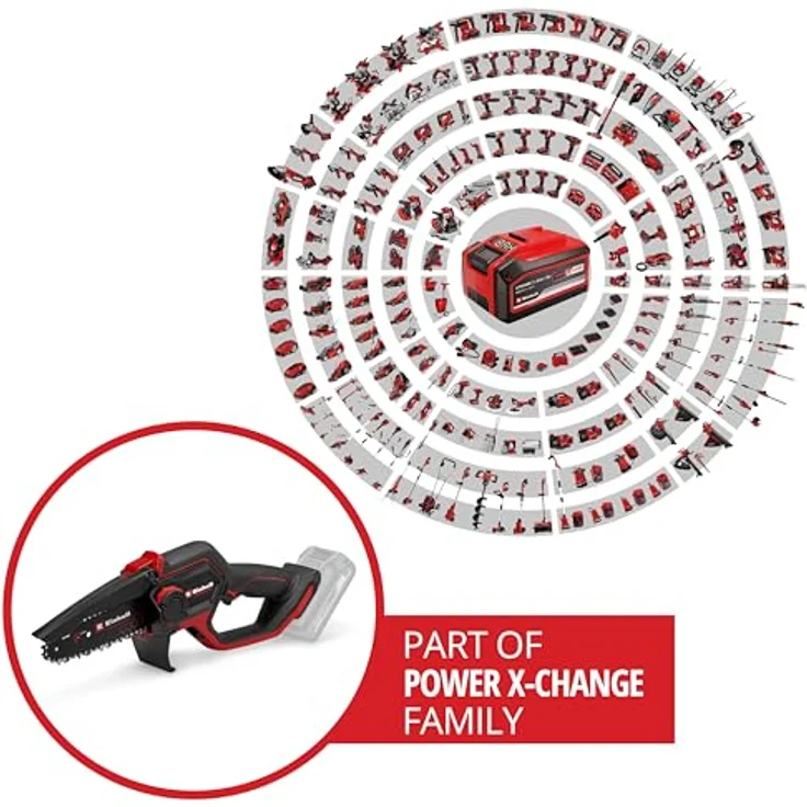 Einhell PROFESSIONAL Akku-Astkettensäge GP-PS 18/20 Li BL-Solo, vielseitig für Rück- und Formschnitte, kabellos – Bild 2