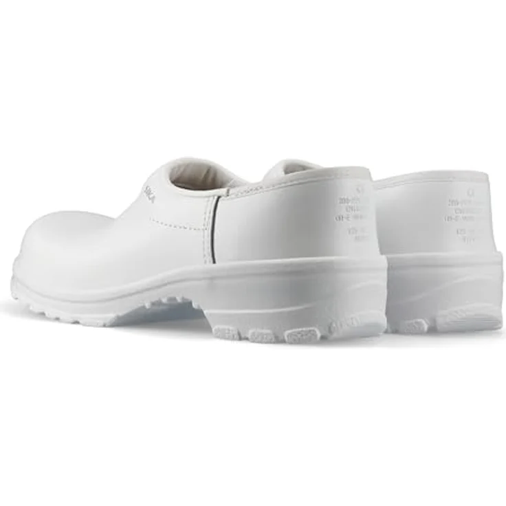 Sika Arbeitsschuh Comfort geschlossener Clog, weiß, rutschhemmend und stoßabsorbierend, Größe 43 – Bild 7
